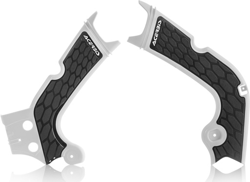 [Acerbis] Cubre cuadro [Color: Blanco] X-Grip Frame Guard Honda CRF 250-450 17-19, CRF RX 450 17-18