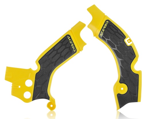 [Acerbis] Cubre cuadro [Color: Amarillo] X-Grip Frame Guard Suzuki RM-Z 450 08-17