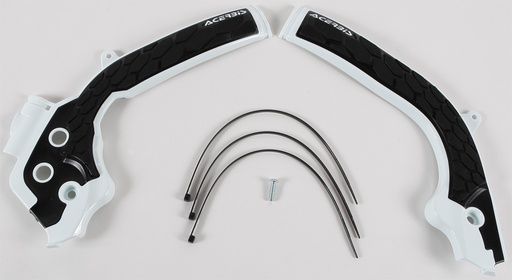 [Acerbis] Cubre cuadro [Color: Blanco] X-Grip Frame Guard Husqvarna FC 250-350-450 16-18, FE 250-350-450-501 17-19, FX 350-450 17-18, TC 125-250 16-18, TE 250-300 17-18, TE i 250-300 18-19… (+1 marca · 10 modelos)