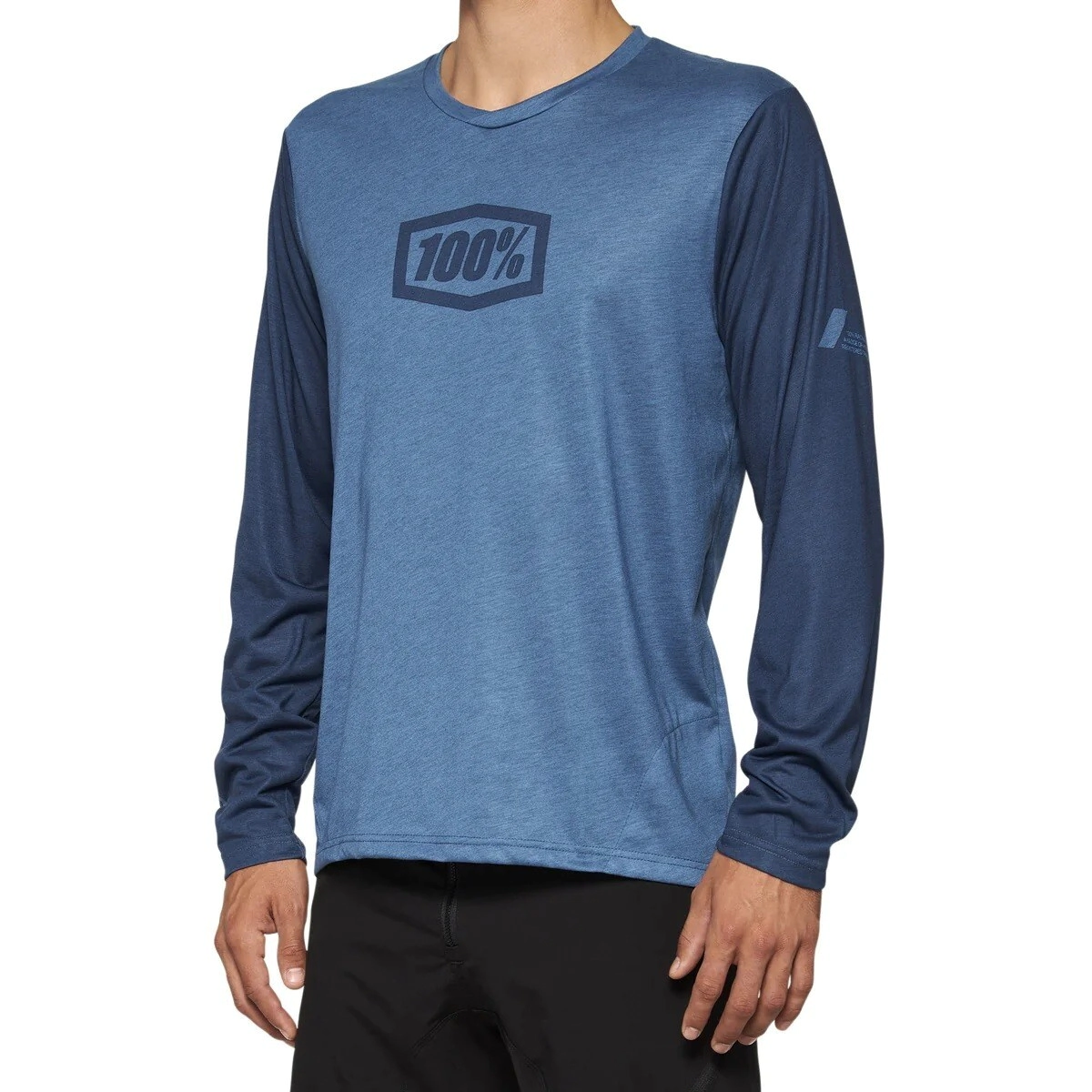 [100%] Remera [Color: Azul] Talle:XL Jersey Airmatic Long Sleeve Slate