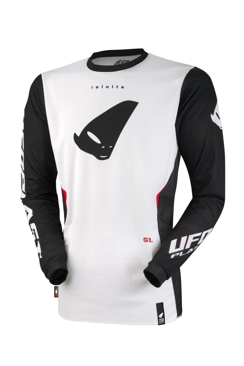 [UFO] Remera [Color: BLANCO] Talle:M Jersey Italiano MX Tainite Negro