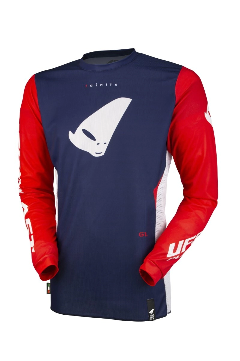 [UFO] Remera [Color: AZUL] Talle:S Jersey Italiano MX Tainite Rojo