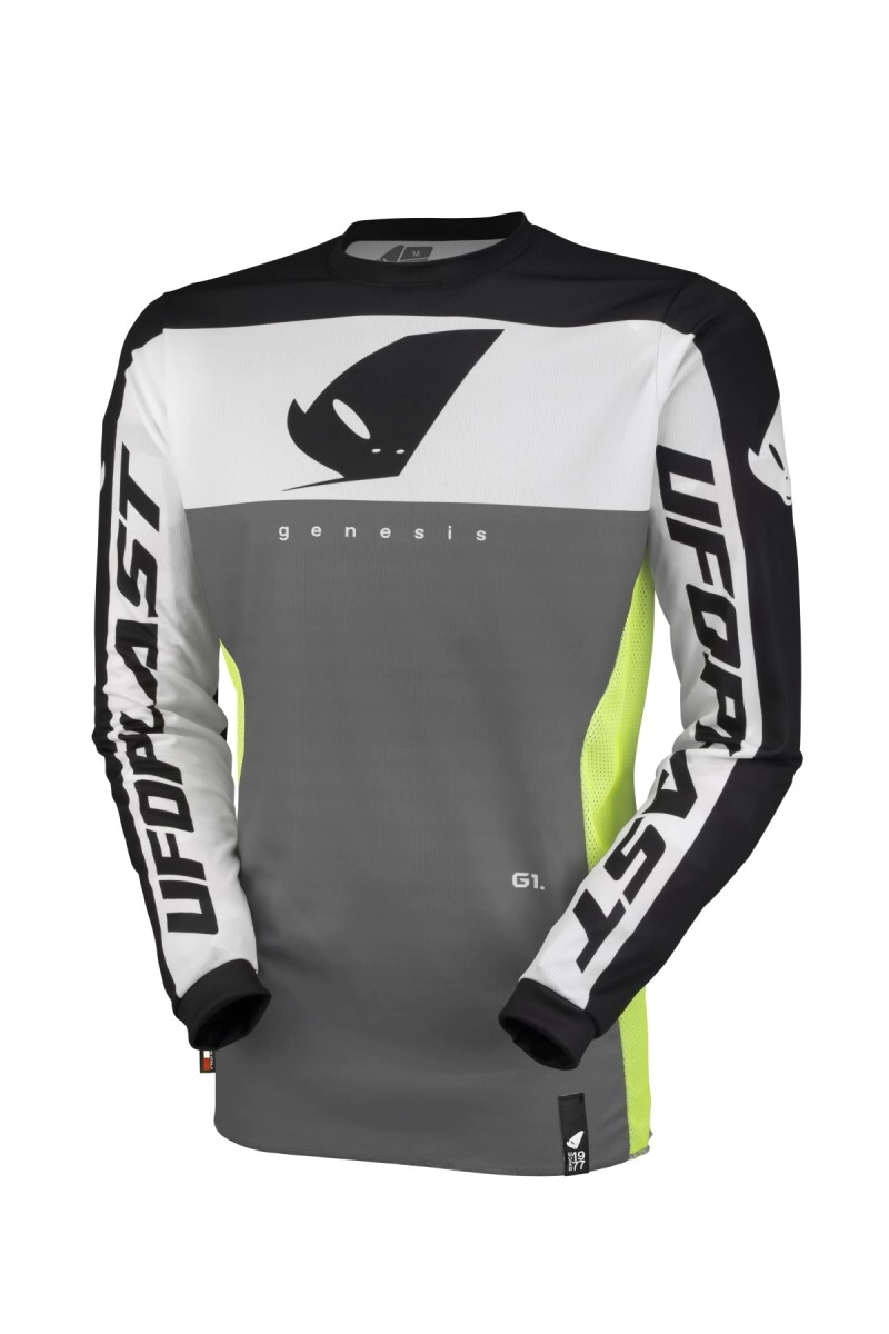 [UFO] Remera [Color: GRIS] Talle:S Jersey Italiano MX Genesis Negro
