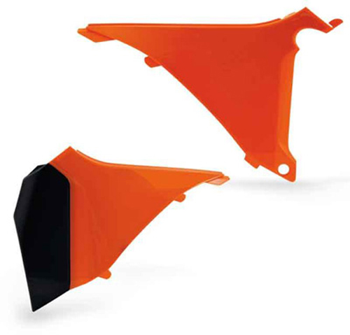 [Acerbis] Tapa de caja de filtro [Color: Naranja] Airbox Cover KTM SX 125-150-250 2012, SX-F 250-350-450 11-12, XC 150 2012, XC-F 250-350 11-12
