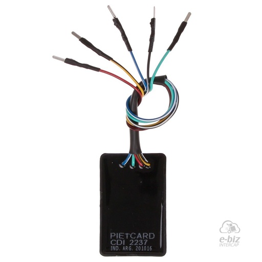 [Pietcard Electronica] CDI c/Avance alimentacion a Magneto. 2237 UNA Leva 6 Cables Universal
