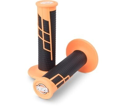 [Pro Taper] Puños [Color: Negro] Clamp-On 1 2 Waffle Neon OR 4 Tiempos