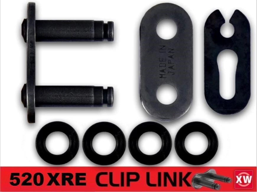 [RK] Cadena de transmision XRE Eslabon 520 Touring XW Ring OFF Road Sport