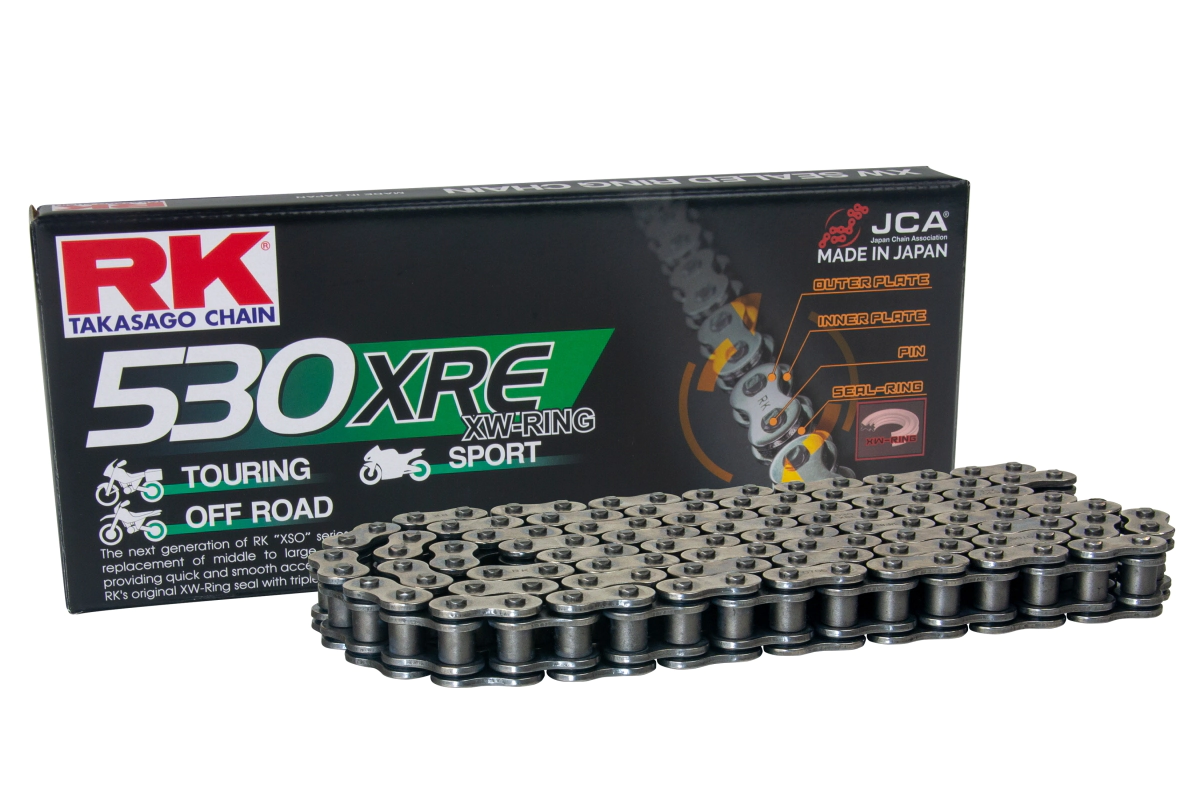 [RK] Cadena de transmision XSO 530XREx-120L PRO Touring XW Ring OFF Road Sport