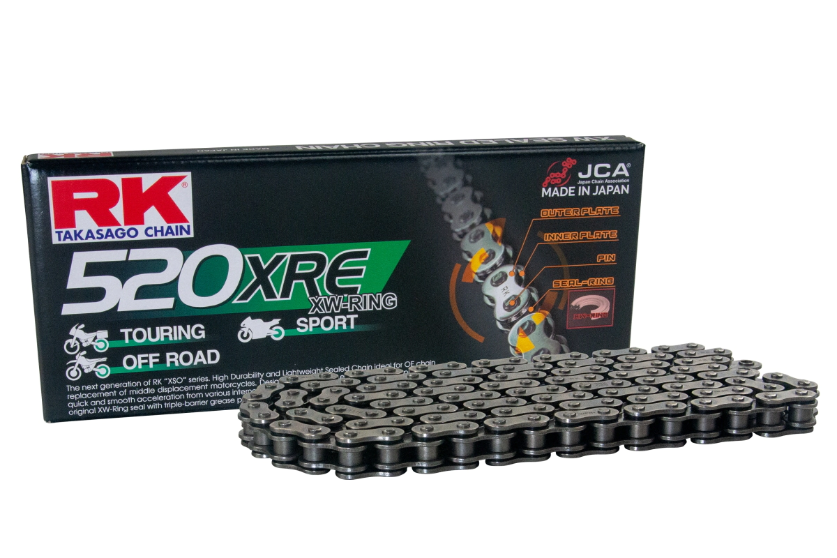 [RK] Cadena de transmision XSO 520XREx-112L PRO Touring XW Ring OFF Road Sport