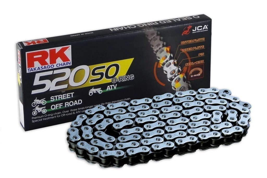 [RK] Cadena de transmision KLO2 520SOx-120L (O-Ring) 2