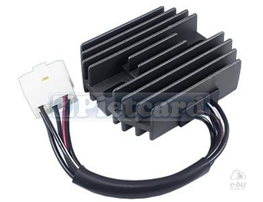 [Pietcard Electronica] Regulador de voltaje Trifásico [CC] [12V] [35A] 1533 Suzuki GSX 250-800 24-26, GSX-RA ABS 1000 2025, GSX-RR 1000 24-25, GSX-RZ 1000 24-25, GSX-RZ Anniversary 750 2026 || Suzuki Gsx-R 600, 1300 Hayabusa