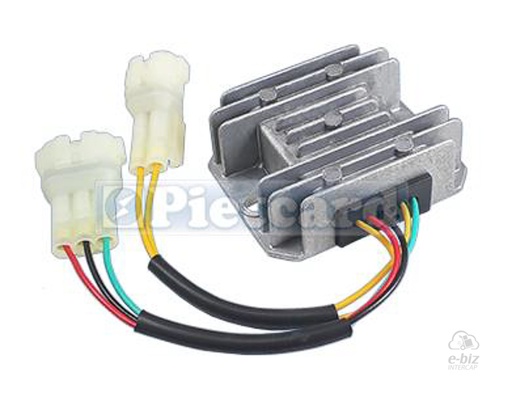 [Pietcard Electronica] Regulador de voltaje Monofásico [CC] [12V] [12A] 1478 Tecn. Mosfet Type AÑO 1991 AL 1997 Honda Fourtrax 250 2012, TRX 400-450 04-14, TRX ER 450 06-14, TRX EX 400 99-08, TRX TE Fourtrax Rancher ES 350 2002, TRX XX 700 08-09 || Honda 200 TRX D Fourtrax