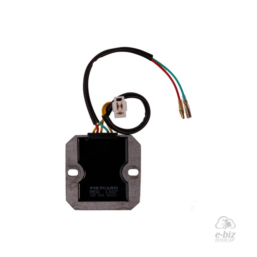 [Pietcard Electronica] Regulador de voltaje Trifásico [CC] [12V] [30A] 1337- Tecn. Mosfet 400NX-A Hasta 2014 Digital Honda NX Falcon 400 98-24