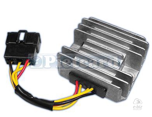 [Pietcard Electronica] Regulador de voltaje Trifásico [CC] [12V] [12A] 1352- VA COD Orig Shindengen SH572E-12 Suzuki LT 160 - BURGMAN 125 EUROPE-LT 160