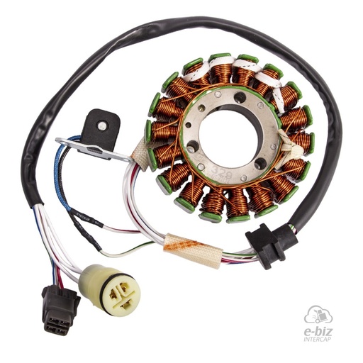 [Pietcard Electronica] Encendido 329 Estator Trif. 18P Aislado Masa Bruin Enc. Bateria Yamaha YFM Raptor 250 08-11