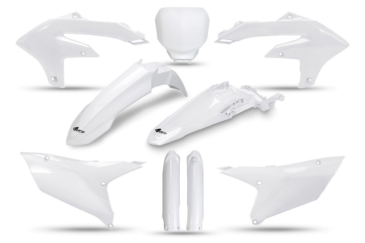 [UFO] Kit de plasticos completos [Color: BLANCO] 24/26 23 25 Fantic XXF 250-450 24-26