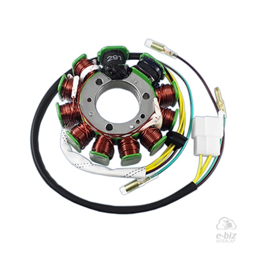 [Pietcard Electronica] Encendido 291 Estator Trif. 11 Aislado Masa EJ Nighthawk 250 ENC Magneto