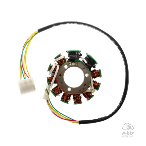 [Pietcard Electronica] Encendido 296 Estator Trif. 11 Aislado Masa ENC Magneto Kawasaki KMX 125 99-01