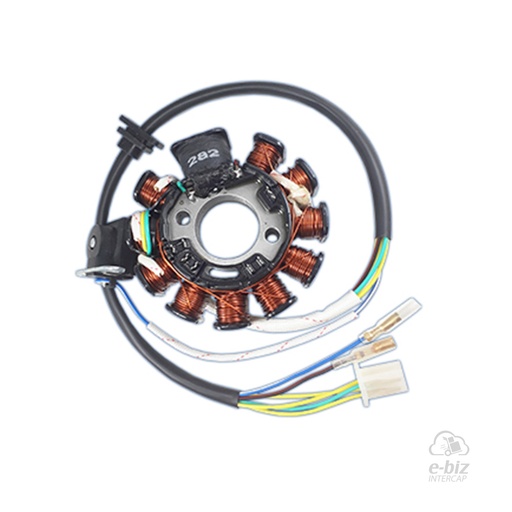 [Pietcard Electronica] Encendido 282 Estator Trif. 11 Aislado Masa EJ 125 Styler G2 Expert 150 Milano 2016 Enc.A Magneto