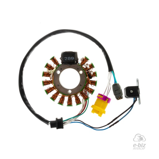 [Pietcard Electronica] Encendido 289 Estator Trif 16 Aislado Masa EJ Quest 250 G-Force Terrain ENC Magneto