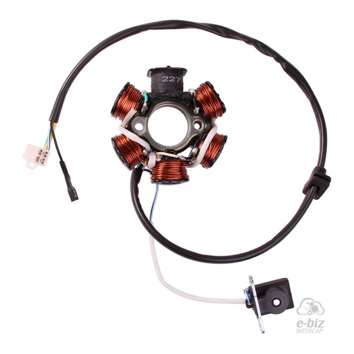 [Pietcard Electronica] Encendido 227 Estator 2012 2013 Mon DE 6 P AISLADO DE MASA EJ:Motomel 110 BIT / BLITZ 110 BIT B C / ENC A Ca MAG