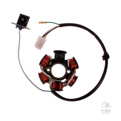 [Pietcard Electronica] Encendido Estator 6 Aisl Masa Sensor Incluido USO CDI MAG Flash- Cerro CE 110