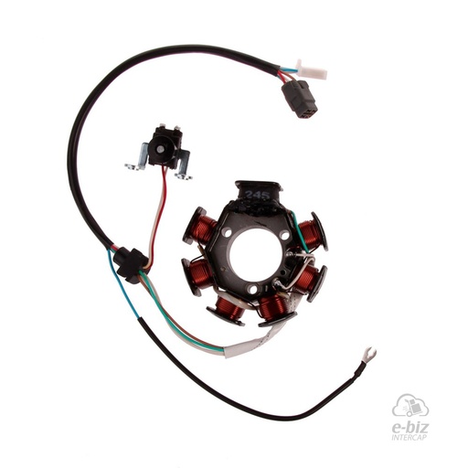 [Pietcard Electronica] Encendido 245 Estator 7 Aislado Masa China Brillant Riding Todas ENC Magneto Yamaha YBR 125 06-24