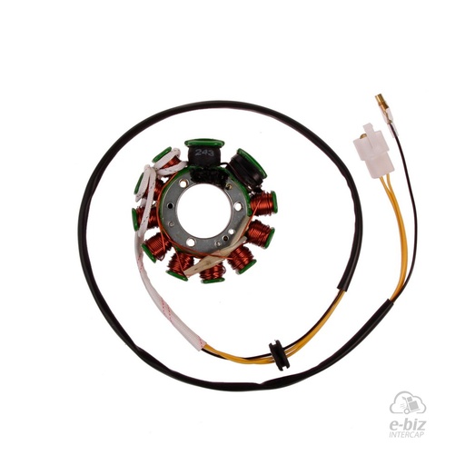 [Pietcard Electronica] Encendido 243 Estator Trif 11 Aislado Masa Motomel RIDER 250 BIC-Zanella ZTT-GY 200-TRACKTOR 250-PATAGONIAN 250 C / EN