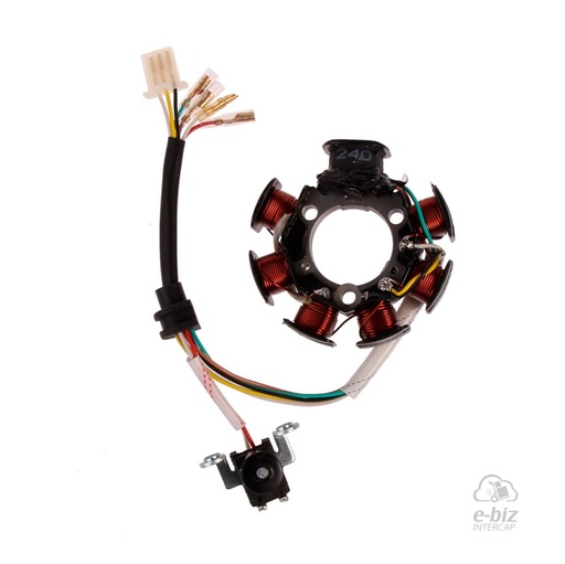[Pietcard Electronica] Encendido 240 Estator 7 Conexion Masa ENC Magneto Yamaha Crypton T 105 2002