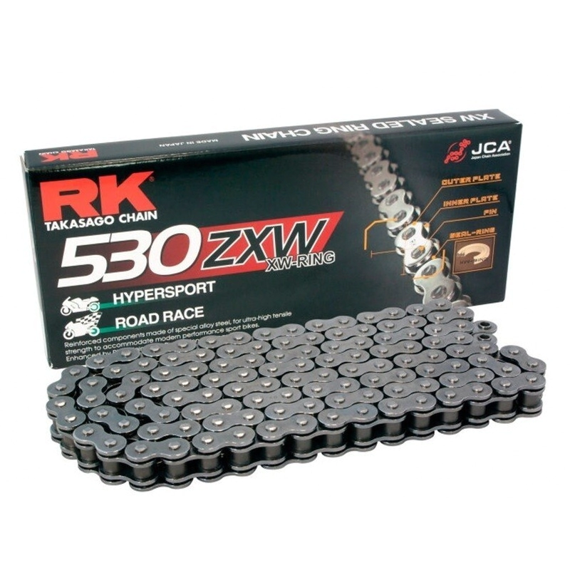 [RK] Cadena de transmision 530ZXWx-120L Premium Street Xw-Ring