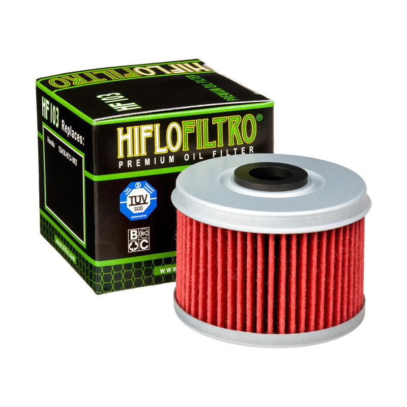 [HifloFiltro] Filtro de aceite 18 24 Honda CMX 300 17-20, CMX A 300 17-20, CRF 150-250-450 17-20, CRF F 250 19-20, CRF L 250-450 17-20, CRF LR 250 17-20, CRF RB 150 17-20… (2 modelos)