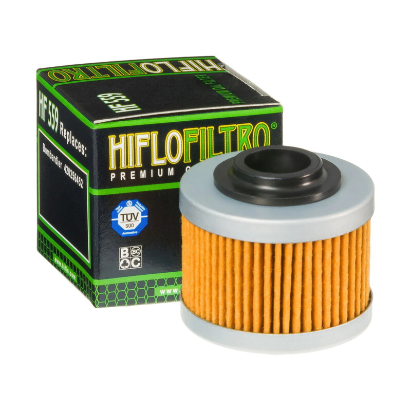 [HifloFiltro] Filtro de aceite Bombardier 200 Rally 03 07 Can Am 990 GS SPYDER 08 / 12