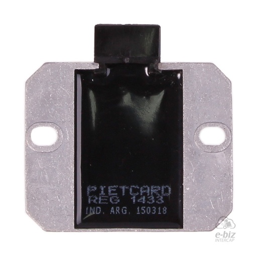 [Pietcard Electronica] Regulador de voltaje Monofásico [CC] [12V] [12A] 1433 Desde 2012 Mon. 12A. C / TECN. MOSFET EJ:Yamaha FZ16 COD. ORIG. 54B-00
