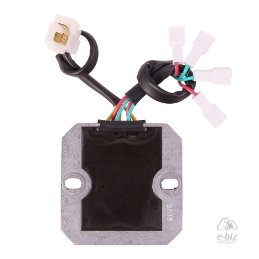 [Pietcard Electronica] Regulador de voltaje Trifásico [CC] [12V] [20A] 1431 Tecn. Mosfet XRV750 1990 1995 Honda Africa Twin DCT 2025, CRF L Africa Twin 1000-1100 16-25