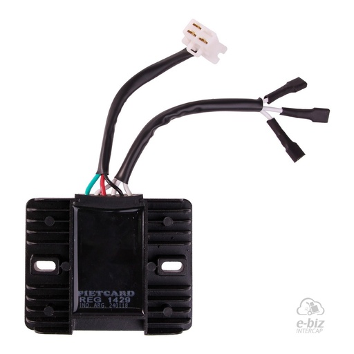 [Pietcard Electronica] Regulador de voltaje Trifásico [CC] [12V] [30A] 1429 Tecn. Mosfet Hasta 2011 Inclusive Np 500