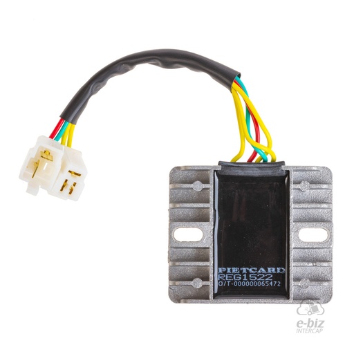 [Pietcard Electronica] Regulador de voltaje Trifásico [CC] [12V] [16A] 1522 AÑO 2021 2 Terminal Keller Quasar TR 250 2015