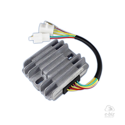 [Pietcard Electronica] Regulador de voltaje Trifásico [CC] [12V] [12A] 1479 LUZ Encendida Zanella Styler 150 2021 || Zanella 125 Cruiser Styler