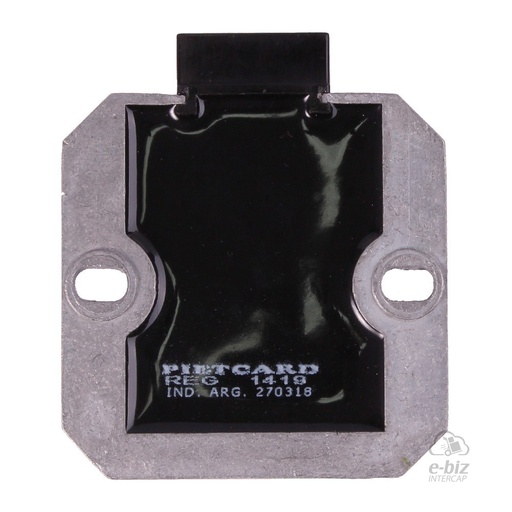 [Pietcard Electronica] Regulador de voltaje Trifásico [CC] [12V] [12A] 1419 LUZ Encendida Tecn. Mosfet Desde 2012 Gilera G1 250