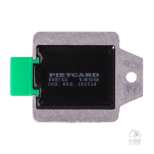 [Pietcard Electronica] Regulador de voltaje Monofásico [CC] [12V] [9A] 1459 LUZ Encendida Hasta 2015 USO Exclusivo CON Estator 255 Honda CG 150 04-24, CG Titan 125 00-24 || Honda Titan 150