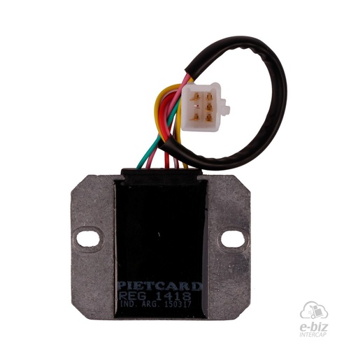 [Pietcard Electronica] Regulador de voltaje Monofásico [CC] [12V] [9A] 1418 LUZ Encendida ZB 110-ZB 150-TRIAX 200 250- Neva Zanella RX 150 2013