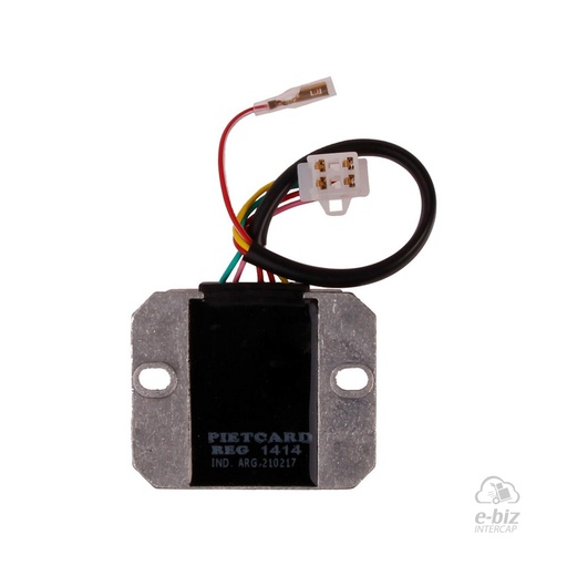 [Pietcard Electronica] Regulador de voltaje Monofásico [CC] [12V] [9A] 1414 Mon. 9A. LUZ / ENCENDIDA EJ:Motomel BLITZ 110 B1-Keller TITAN KN 110-10 Gilera VC 150-Guerrero GXL 150