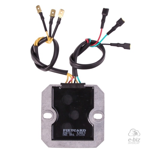 [Pietcard Electronica] Regulador de voltaje Trifásico [CC] [12V] [10A] 1461 Cod. Orig. 31600-LBA7-900 Kymco MXU 150CC