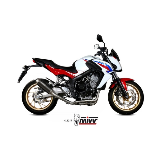 [MIVV] Escape Full system 4X2X1 GP Pro black Honda CB 650 F 2014-18
