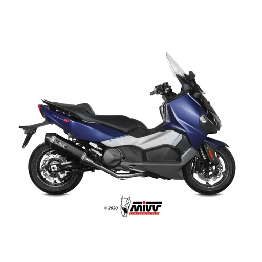 [MIVV] Escape Full system 2X1 Speed edge black SYM Maxsym TL 500 508 2020