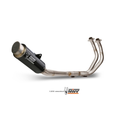 [MIVV] Escape system 2x1 GP Pro carbono Yamaha MT-07 / FZ-07 2014-20
