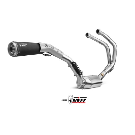 [MIVV] Escape Full system 2X1 Ghibli black Yamaha XSR 700 2016-20