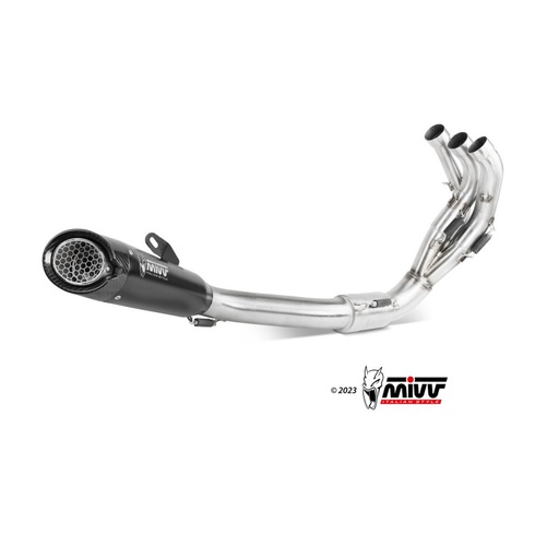 [MIVV] Escape system 3x1 X-M5 Black Yamaha MT-09 2021-23, MT-09 SP 2021-23, FZ-09 2021-23