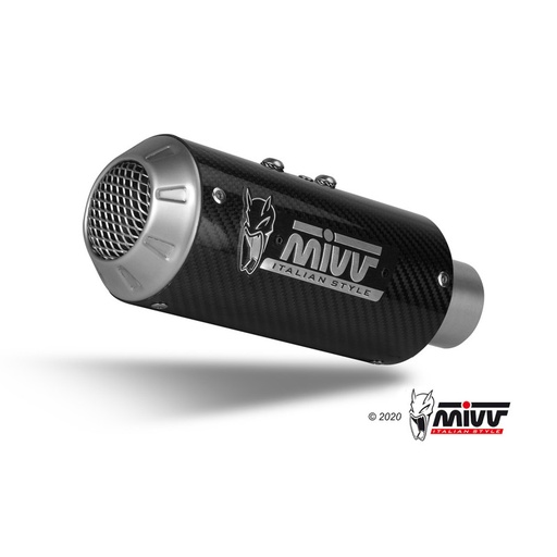 [MIVV] Escape system 2X1 MK3 carbono Yamaha YZF R7 22-24