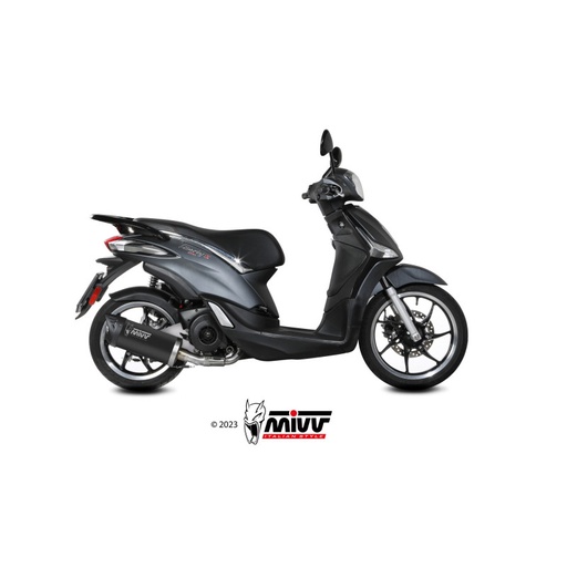 [MIVV] Escape Full system 1X1 Mover Black Piaggio Liberty 125 2019-24