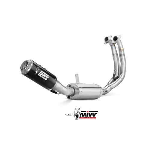 [MIVV] Escape system 2x1 MK3 carbono Aprilia RS 660 2020-25, Tuono 660 2021-24